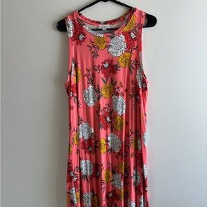 LOFT Pink Floral Top